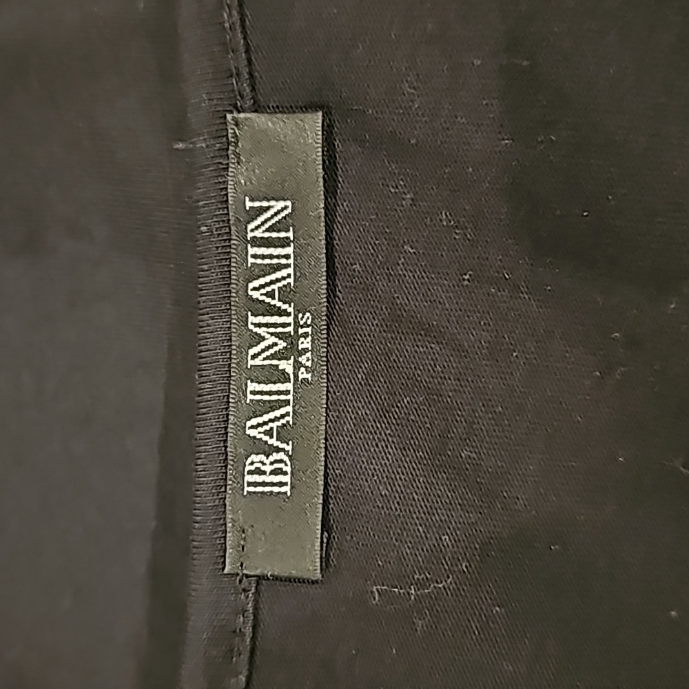 Balmain Button Shoulder Tee - Picture 7 of 9